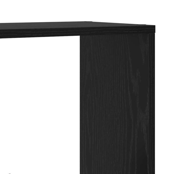 Шкаф за книги 8 нива 60 x 20 x 120,5 см Инженерна дървесина