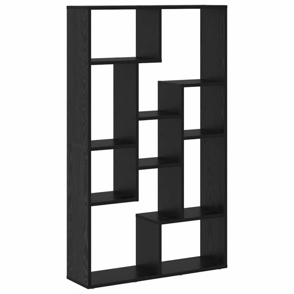 Шкаф за книги 8 нива 72 x 20 x 120,5 см Инженерна дървесина