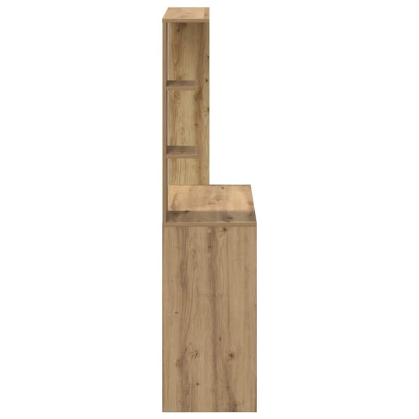Бюро Дъб Инженерна дървесина 78,5 x 37 x 154,5 см
