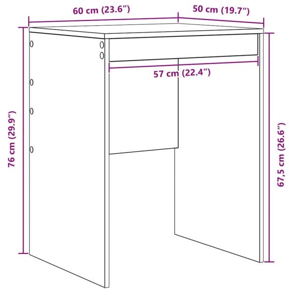 Бюро Дъб 60 x 50 x 76 см