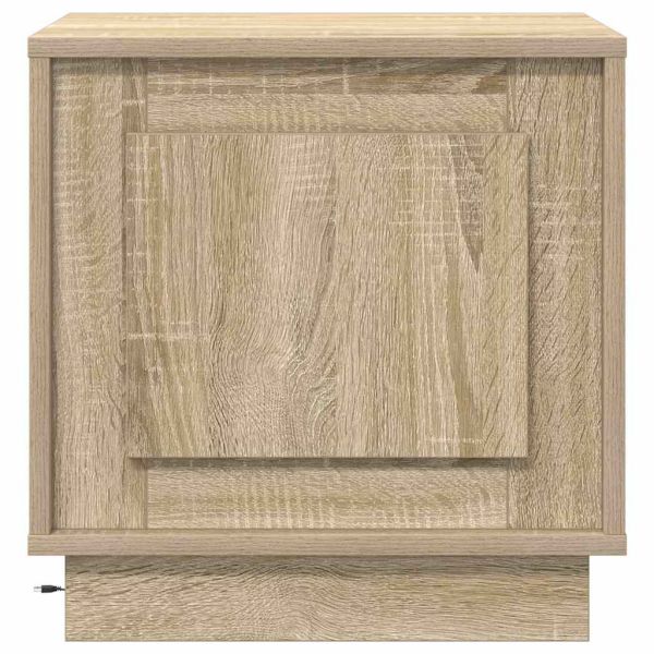 Нощен шкаф 2 бр. Сонома дъб 44 x 34,5 x 45 см