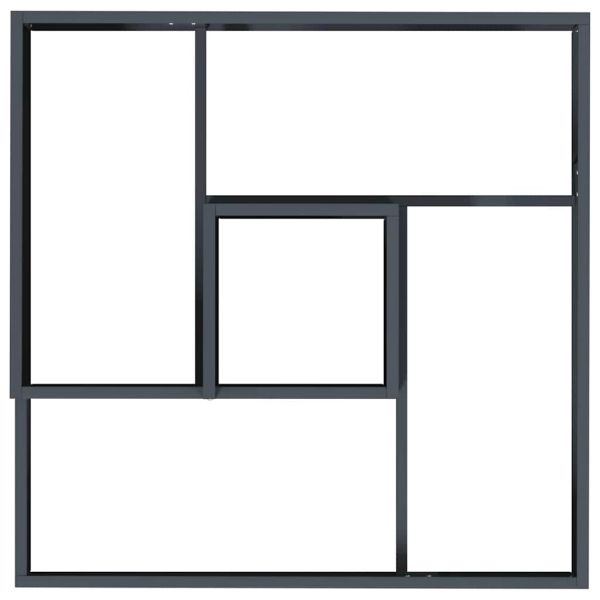Градинска саксия Антрацит 80 x 80 x 50 см