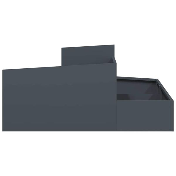 Градинска саксия Антрацит 100 x 100 x 50 cm