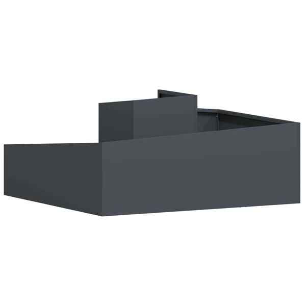 Градинска саксия Антрацит 100 x 100 x 50 cm