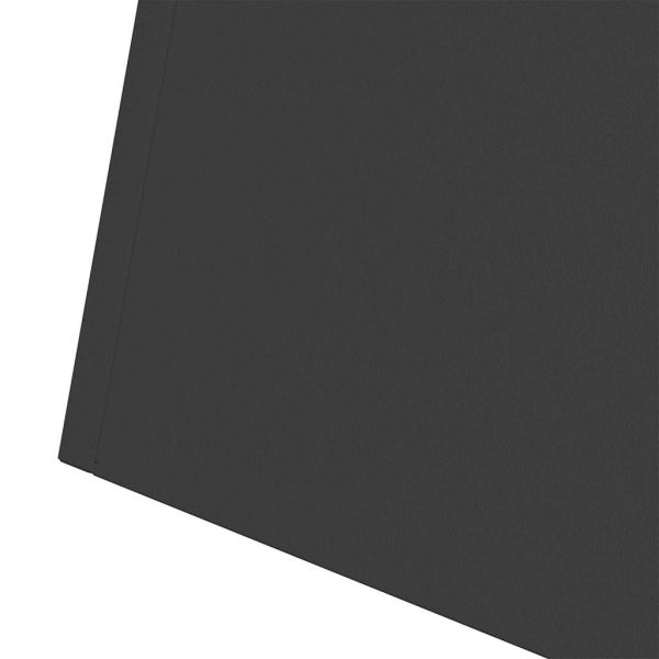 Саксия с колона 2 бр. Черно 35 x 35 x 73 см
