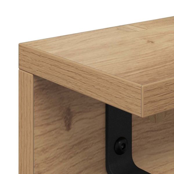 Стенен закачалка за палта Дъб 100 x 10,5 x 10,5 см