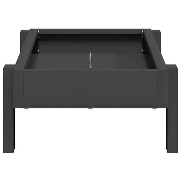 Хранилка за пилета Черно 80 x 28 x 13.5 см