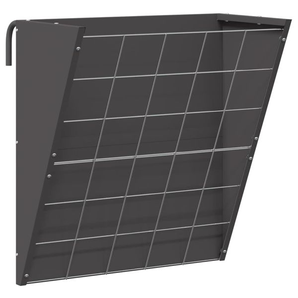 Висяща хранилка за сено Черно 61 x 33 x 66 см 5 kg