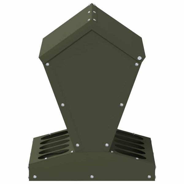 Кокошарник Маслинено зелено 30 x 30 x 39 см