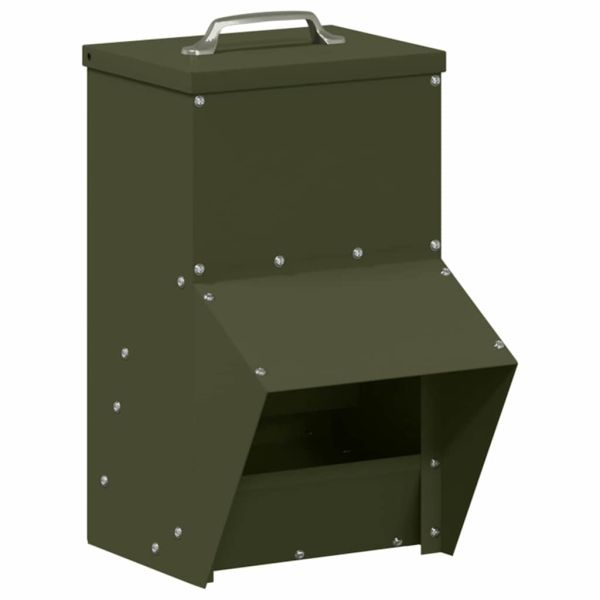 Кокошарник Маслинено зелено 20 x 25 x 35 см