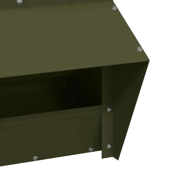 Кокошарник Маслинено зелено 20 x 25 x 35 см