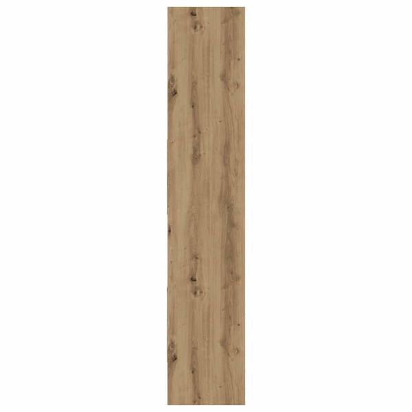 Шкаф за книги 5 нива 40 x 35 x 180 см Инженерна дървесина Дъб