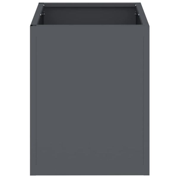 Градинска саксия Антрацит 32 x 32 x 40 см