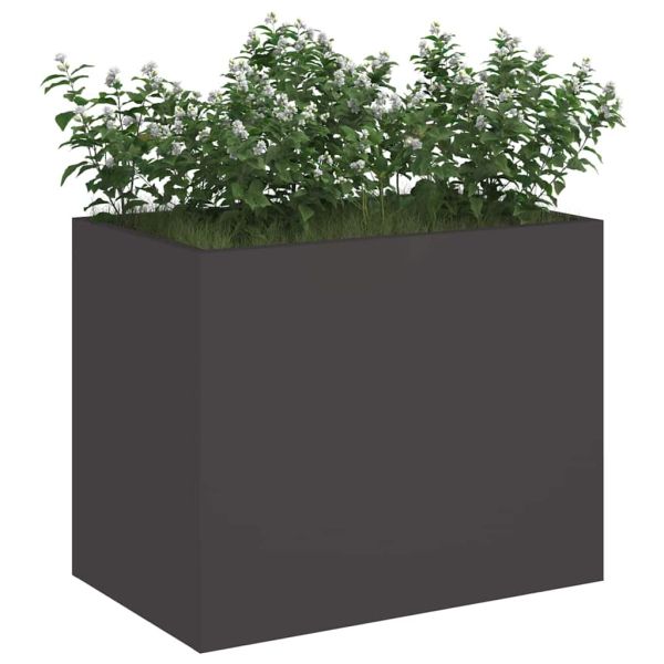 Градинска саксия Черно 50 x 32 x 40 см
