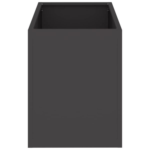 Градинска саксия Черно 50 x 32 x 40 см