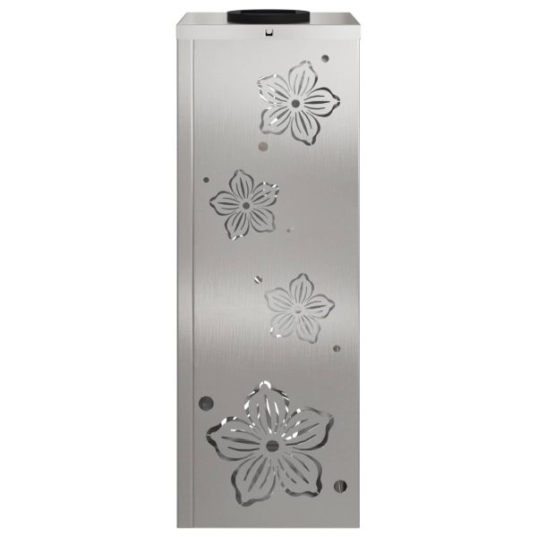 Соларна LED светлина за пътека 2 pcs Топло бяло 18 x 18 x 50 см