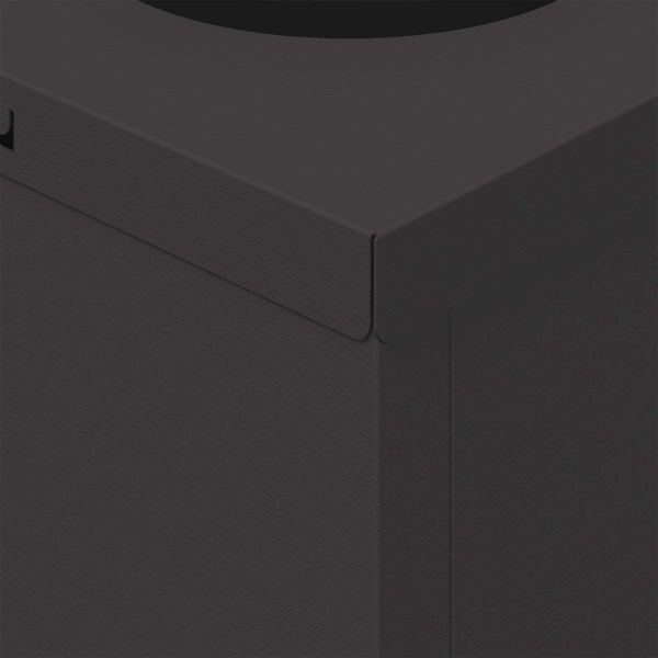 Соларна LED светлина за пътека 2 pcs Черно