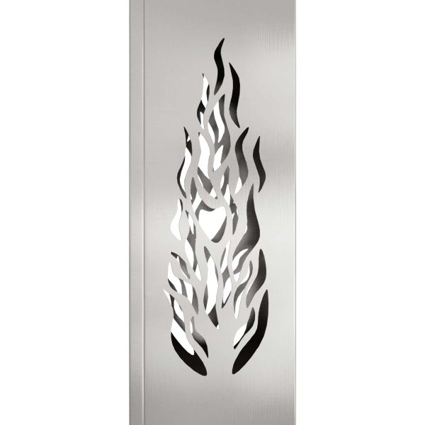 Соларна LED светлина за пътека 2 pcs Топло бяло 18 x 18 x 50 см