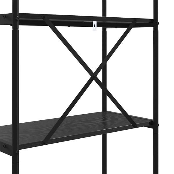 Рафт за книги 3 нива 60 x 30 x 109 см Инженерна дървесина