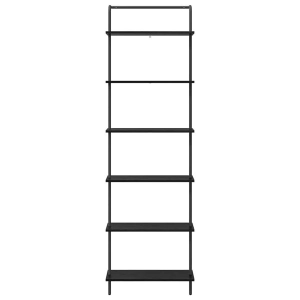 Рафт за книги 6 нива 60 x 24 x 203 см Инженерна дървесина