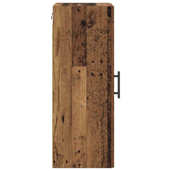 Стенен шкаф Старо дърво 34,5 x 34 x 90 см