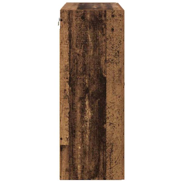 Стенен шкаф Старо дърво 69,5 x 34 x 90 см
