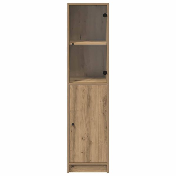 Висок шкаф Дъб 35 x 37 x 142 см Инженерна дървесина