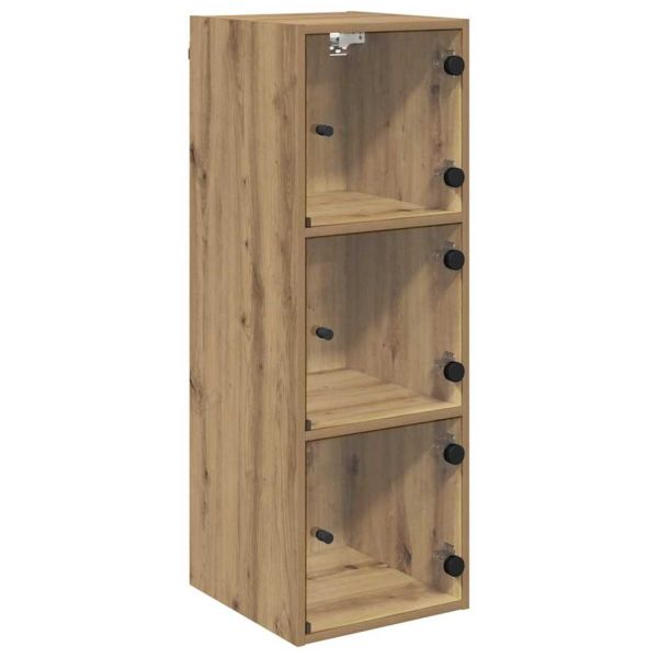 Стенен шкаф 35 x 37 x 102 см Инженерна дървесина Дъб