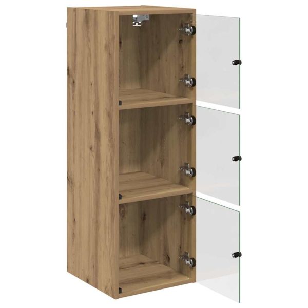 Стенен шкаф 35 x 37 x 102 см Инженерна дървесина Дъб