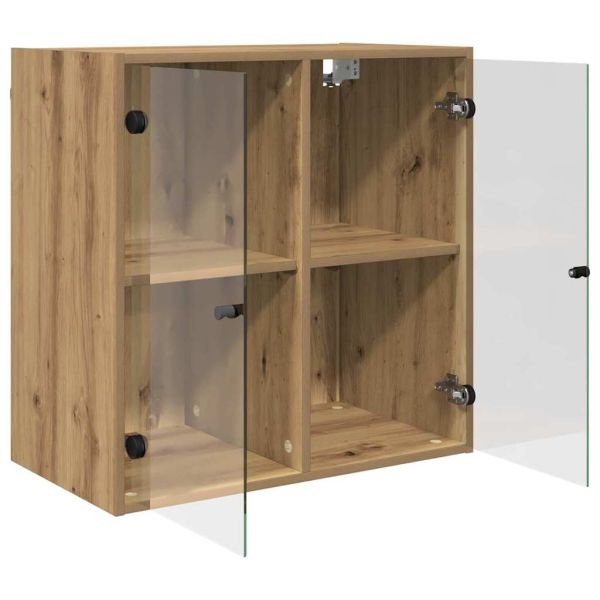 Стенен шкаф 68 x 37 x 68,5 см Инженерна дървесина Дъб