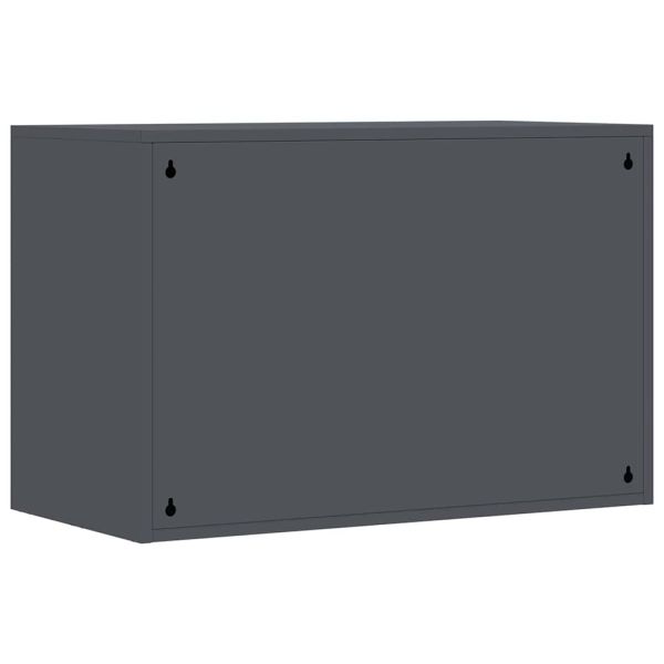 Стенен шкаф за гараж Антрацит 80 x 40 x 53 см