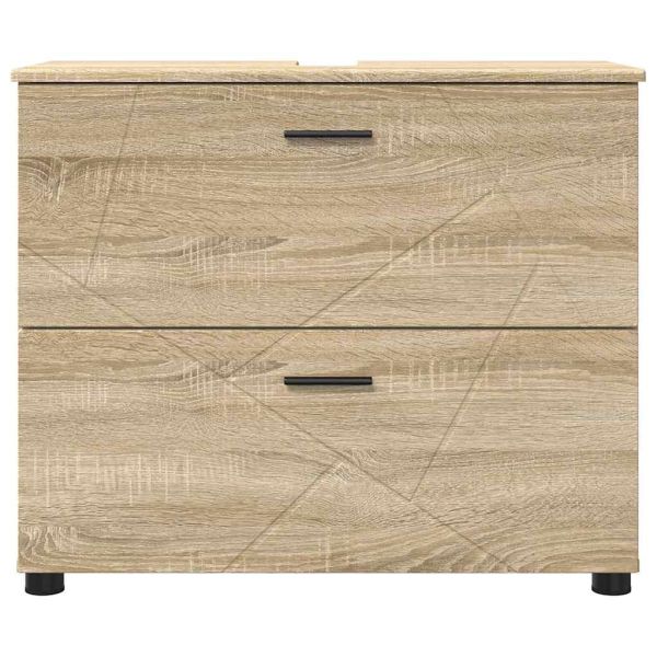 Шкаф за баня Сонома дъб 76,5 x 35 x 64 см