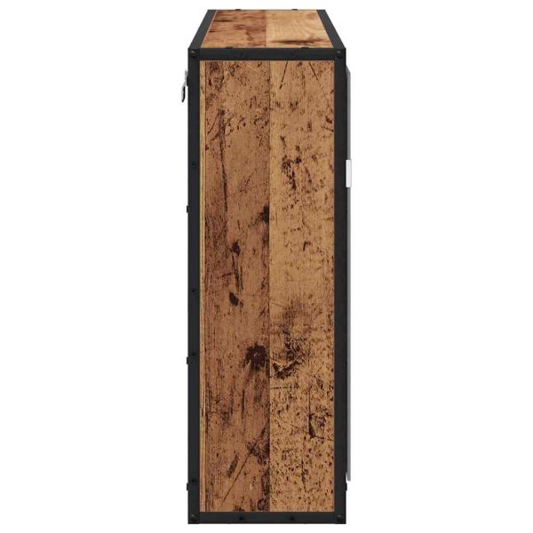 Стенен рафт Старо дърво 65 x 20 x 60 см