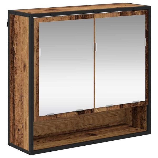 Стенен рафт Старо дърво 65 x 20 x 60 см