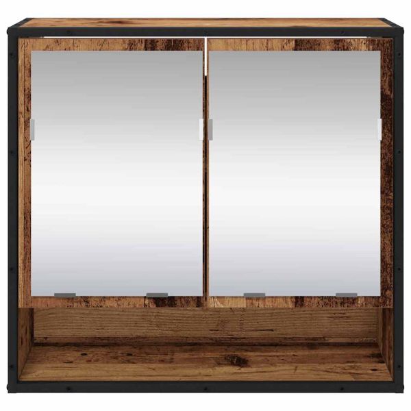 Стенен рафт Старо дърво 65 x 20 x 60 см