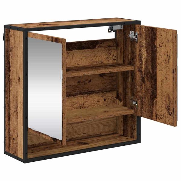 Стенен рафт Старо дърво 65 x 20 x 60 см