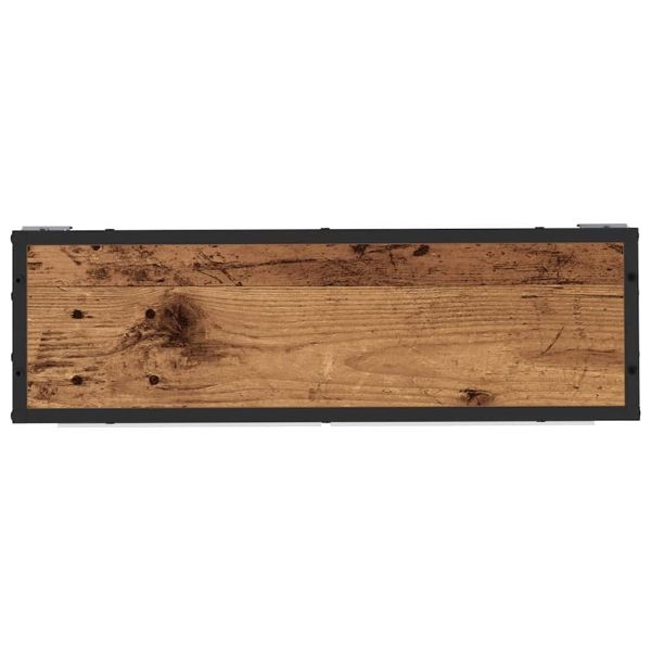 Стенен рафт Старо дърво 65 x 20 x 60 см