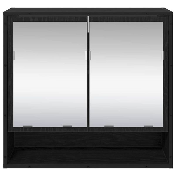 Стенен рафт Черния дъб 65 x 20 x 60 см