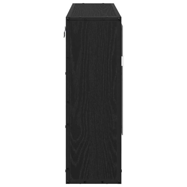 Стенен рафт Черния дъб 65 x 20 x 60 см