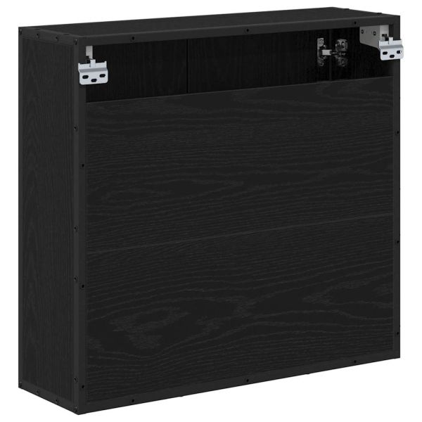 Стенен рафт Черния дъб 65 x 20 x 60 см