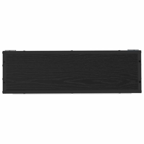 Стенен рафт Черния дъб 65 x 20 x 60 см