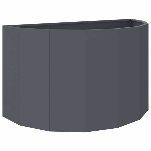 Кашпа Антрацит 90 x 45 x 50 см Стомана