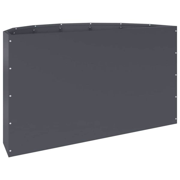 Кашпа Антрацит 90 x 45 x 50 см Стомана