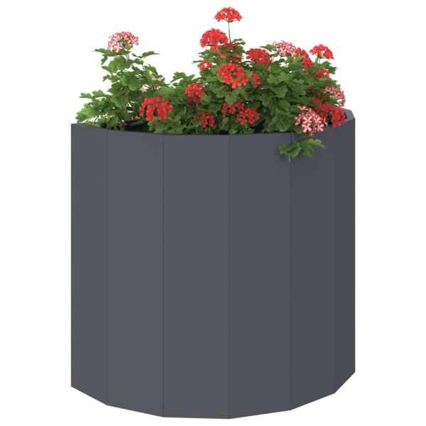 Кашпа Антрацит 60 x 30 x 50 см Стомана