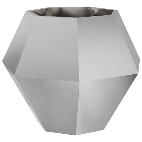 Кашпа Сребристо 75 x 75 x 60 см Неръждаема стомана