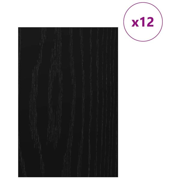Декор панели 12 бр. Черния дъб 40 x 60 x 0.27 см