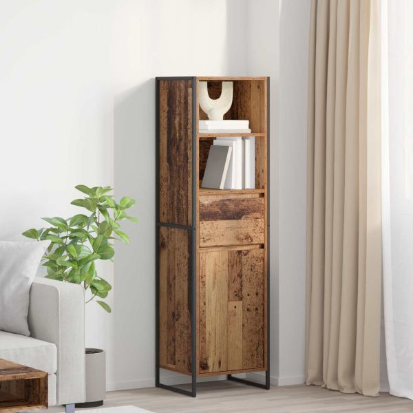 Шкаф за книги Старо дърво 43 x 36 x 150.5 см