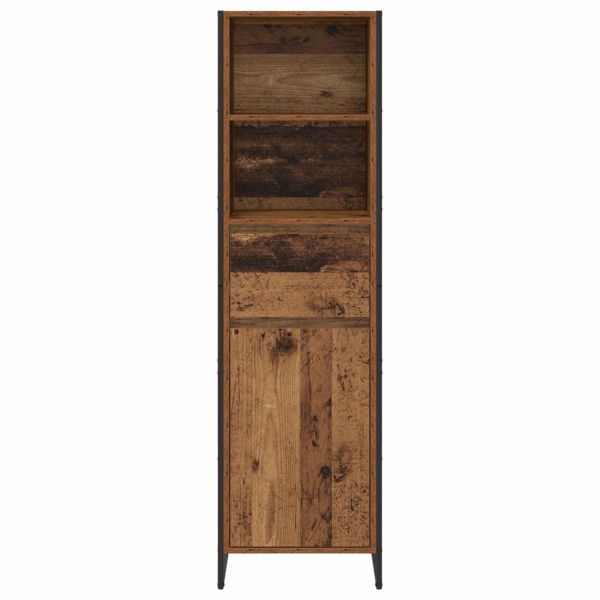 Шкаф за книги Старо дърво 43 x 36 x 150.5 см