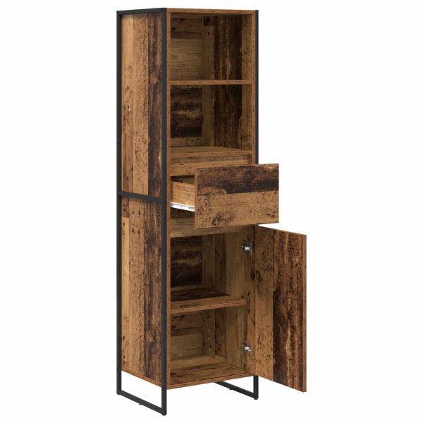 Шкаф за книги Старо дърво 43 x 36 x 150.5 см