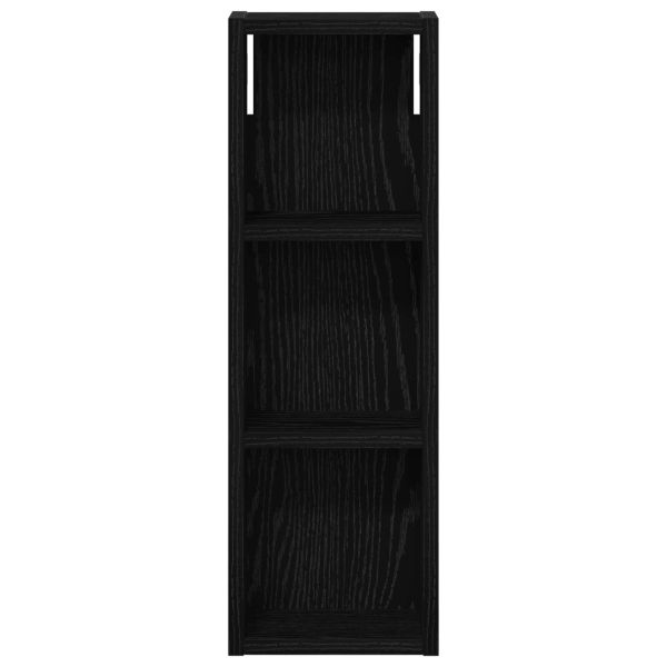 Банен стенен шкаф Черен Дъб 20 x 10 x 60,5 см